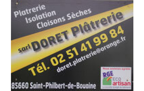 DORET PLÂTRERIE